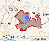 Châu Thành Long An Map