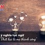 Thất Bại Là Mẹ Thành Công Tiếng Anh Là Gì