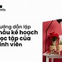 Viết Bản Kế Hoạch Học Tập Bằng Tiếng Trung